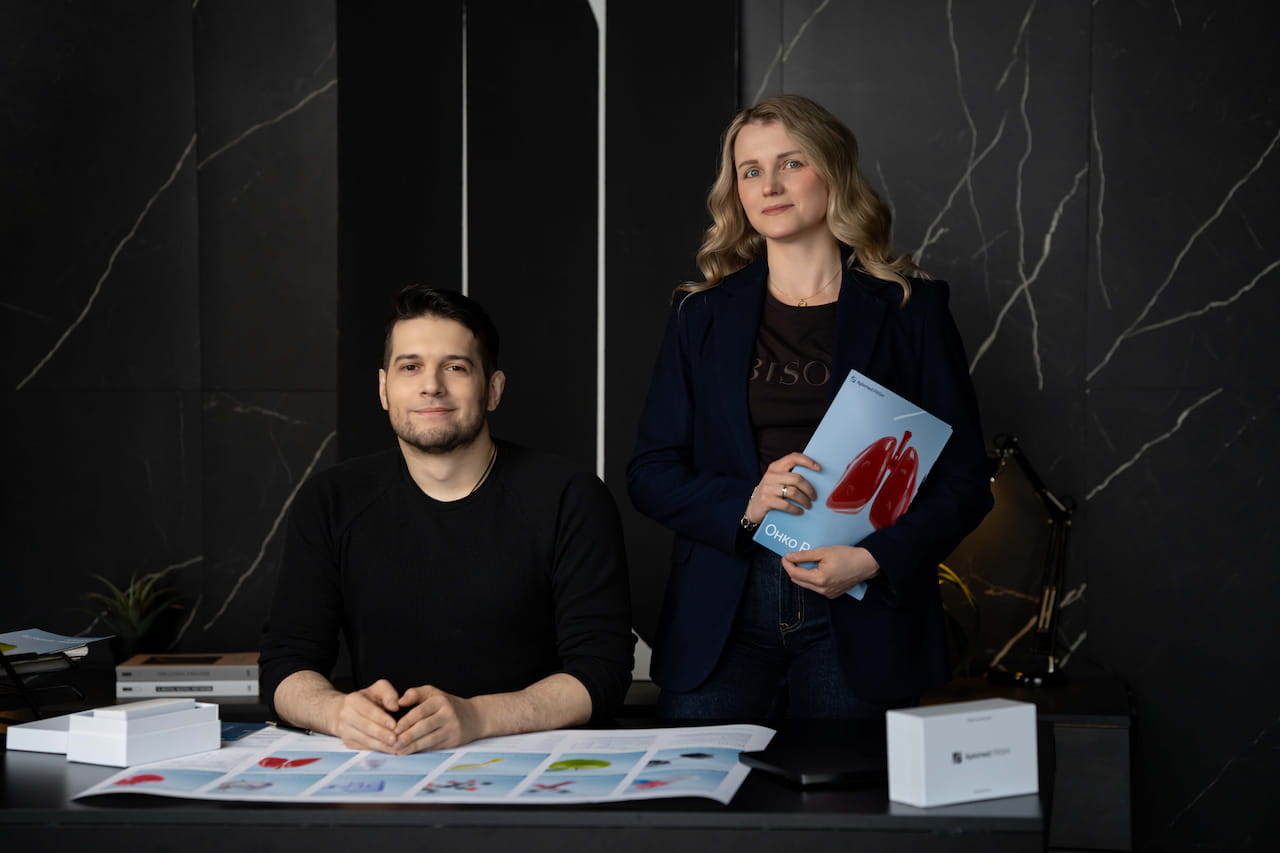 Засновники Apixmed &mdash; Марина Коршевнюк та Євгеній Гаврилюк