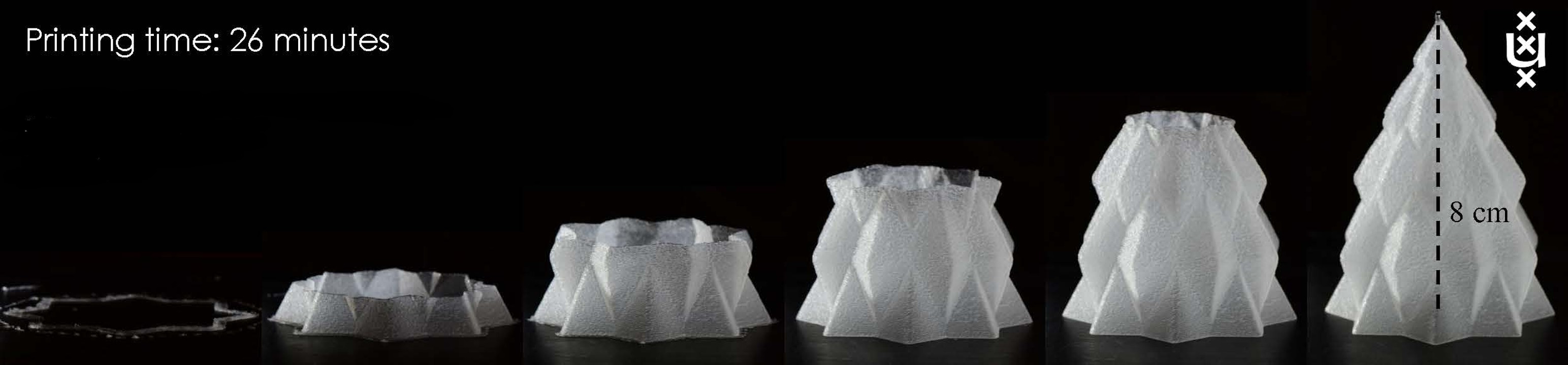 Пpoцec 3D-дpуку кpижaнoї ялинки. Demmenie et al., 2025 / University of Amsterdam